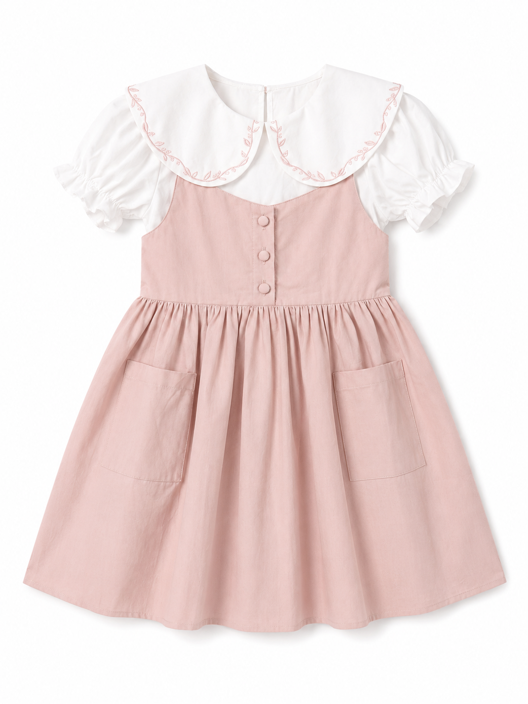 Annelise Dress | Antique Blush