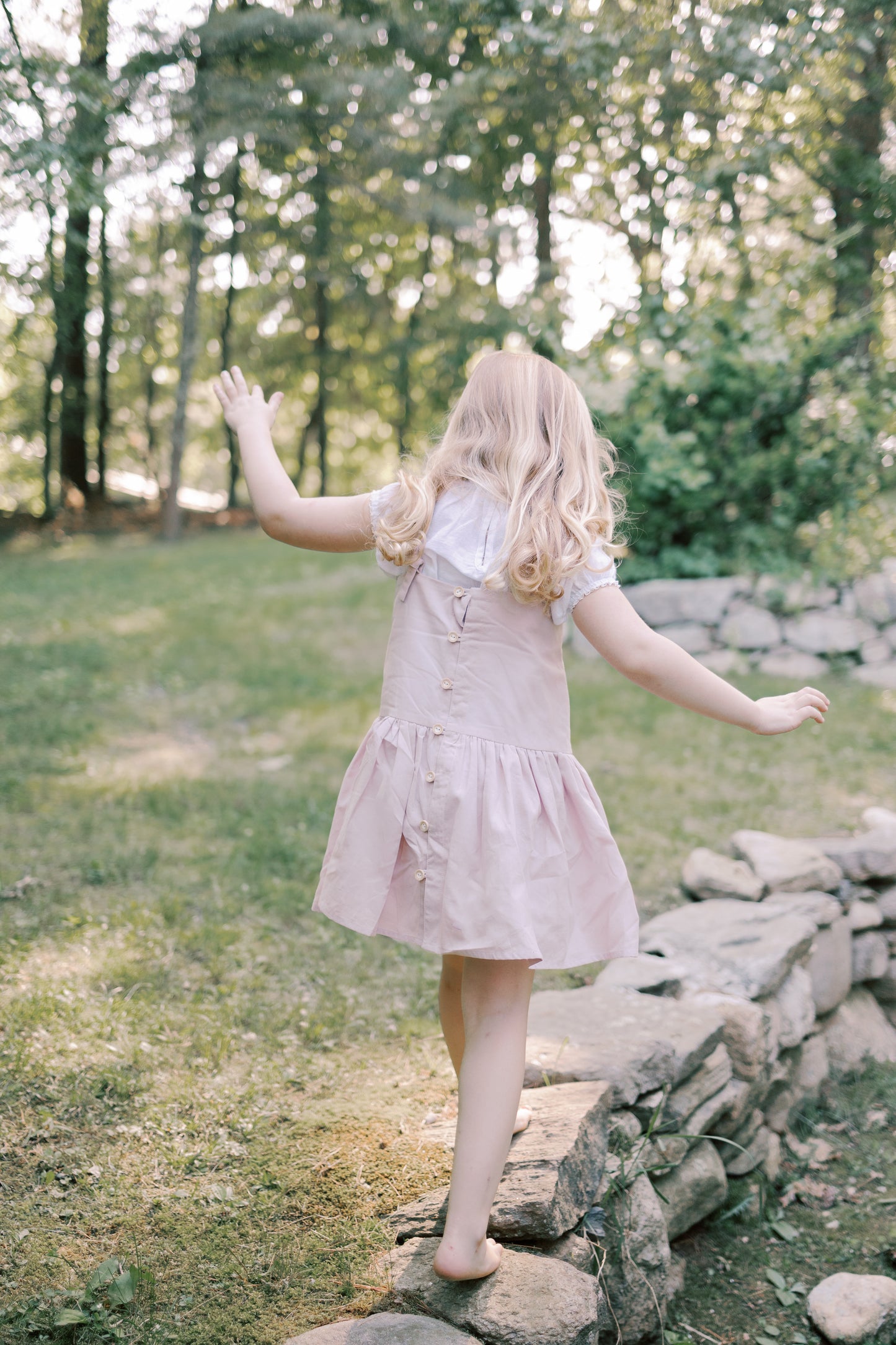 Hikari Pintuck Dress | Pink