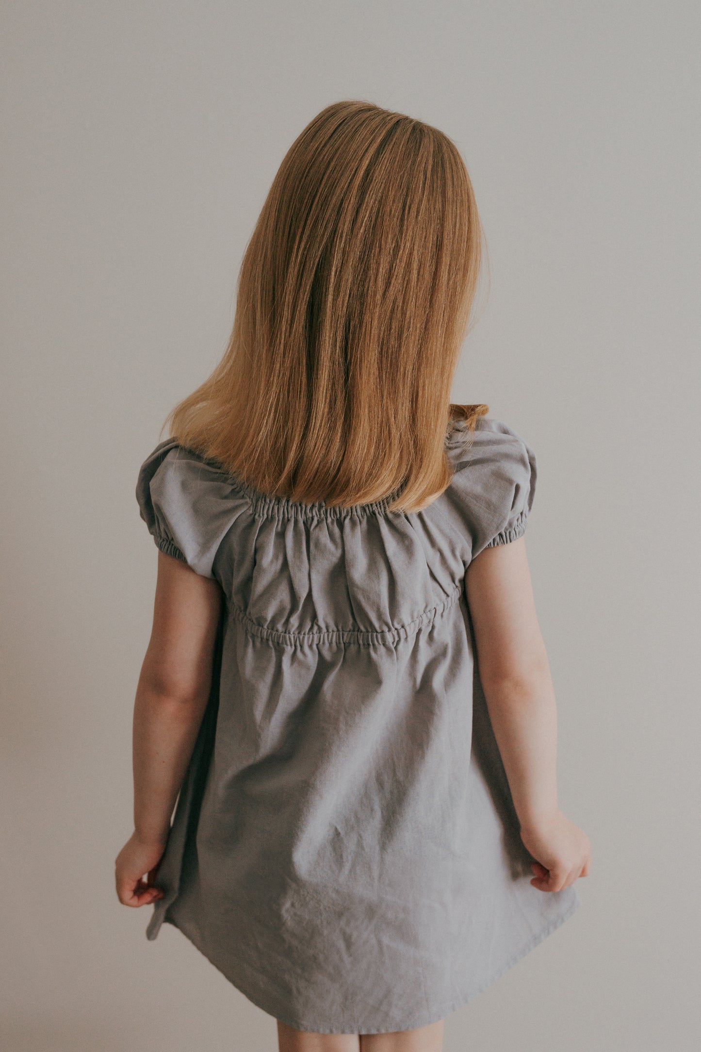 Kennedi Dress- Muted Purple| Short Sleeve