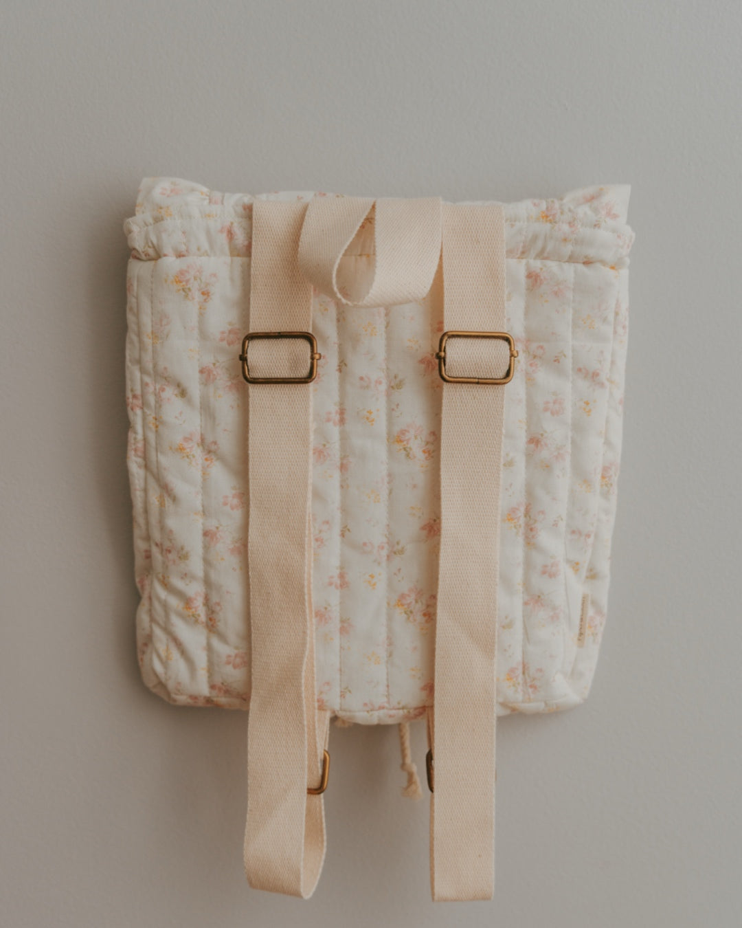 Eloise Quilted Backpack | Vintage Rose