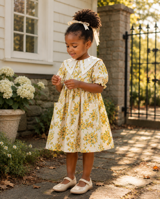 Garden Dress- Heirloom Rose