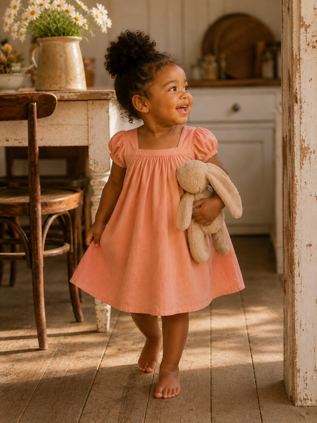 Day Dress- Grapefruit