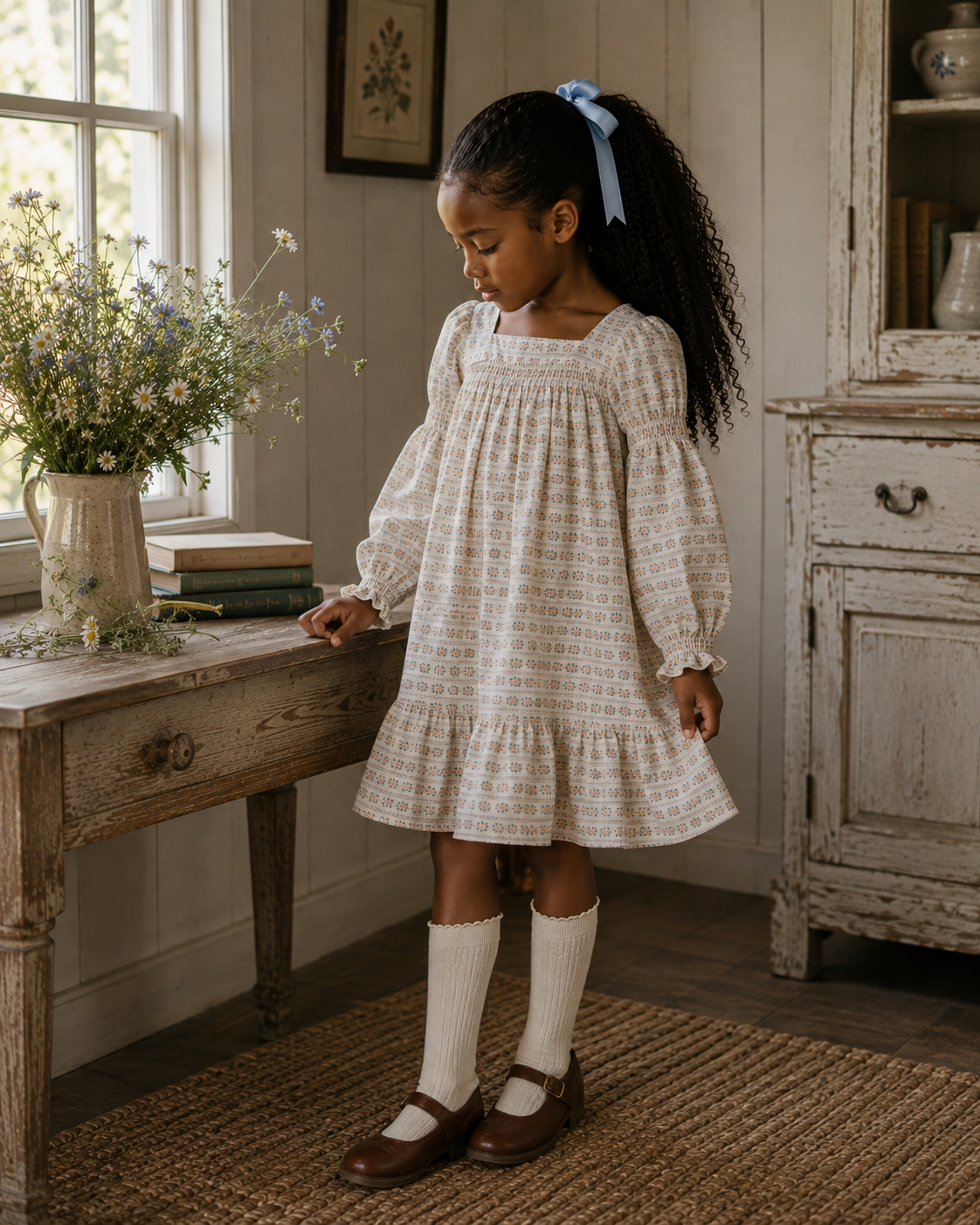 Fiona Dress-Autumn Hues