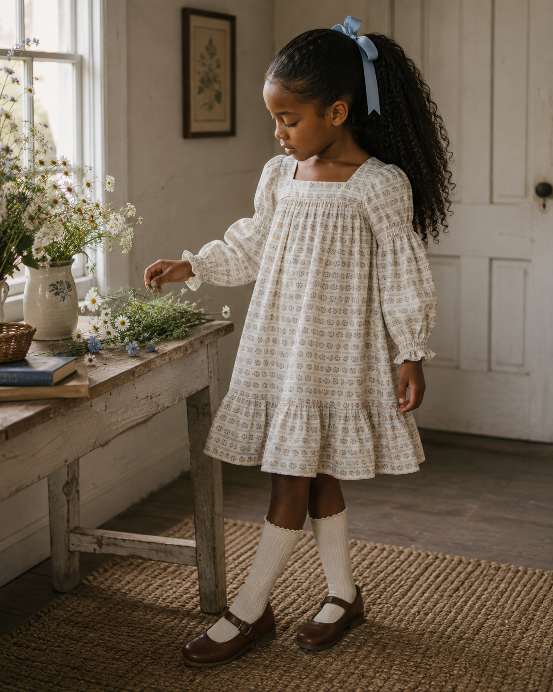 Fiona Dress-Autumn Hues