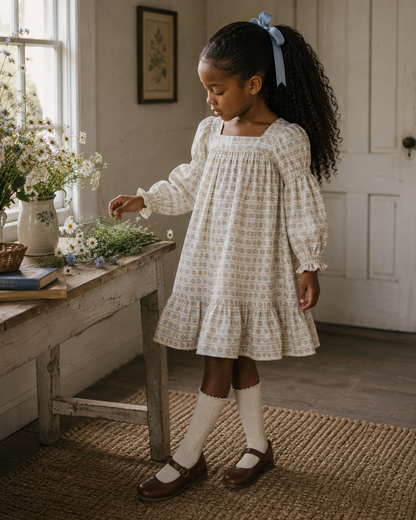 Fiona Dress-Autumn Hues