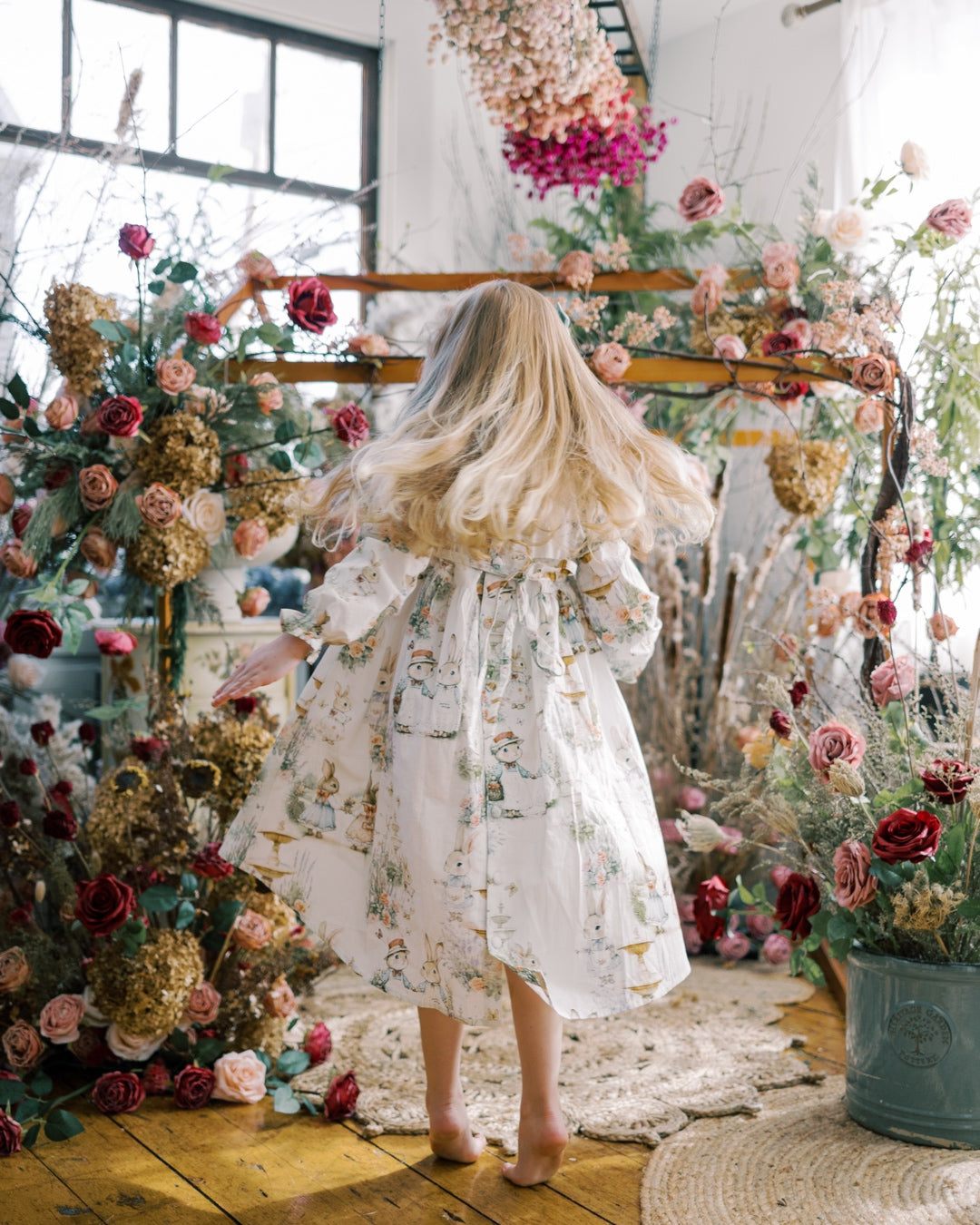 Aoki Dress Long Sleeve-Bramble Rabbit