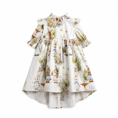 Aoki Dress-Bramble Rabbit Short Sleeve