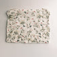 Butterfly Glade | Timeless Floral Ruffle Zipper Pouch