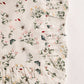 Butterfly Glade | Timeless Floral Ruffle Zipper Pouch
