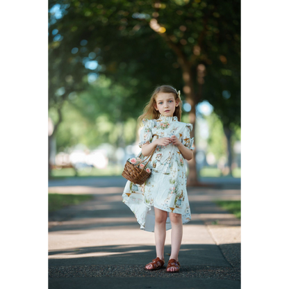 Aoki Dress-Bramble Rabbit Short Sleeve