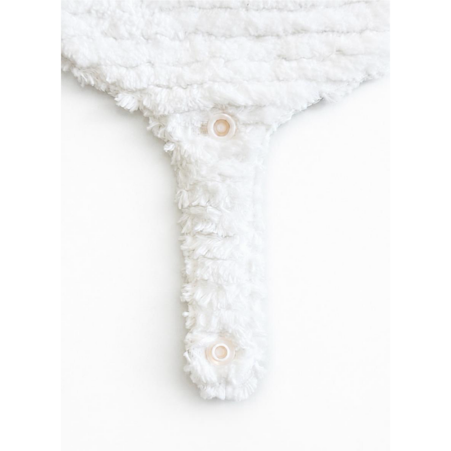 Soothe & Snap Pacifier Bib- Antique Rose