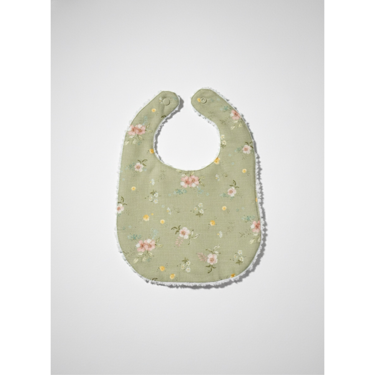 Heirloom Linen Bib – Hedgerow Floral