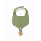 Soothe & Snap Pacifier Bib- Olive Grove