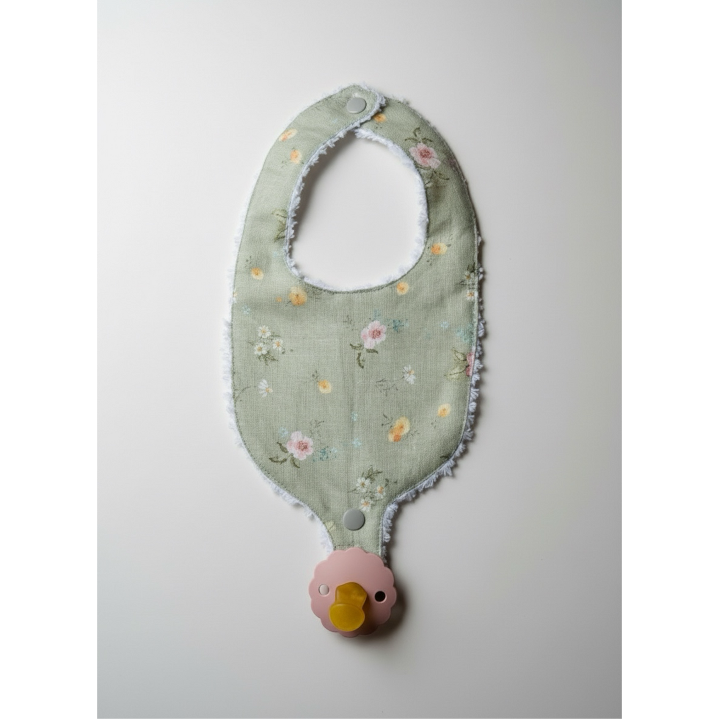 Soothe & Snap Pacifier Bib – Hedgerow Floral