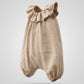 Marlowe Linen Romper | Antique Oat