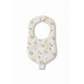 Soothe & Snap Pacifier Bib- Antique Rose