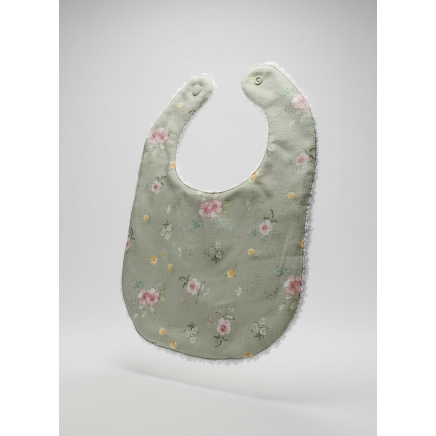 Layette Linen Bib – Hedgerow Floral
