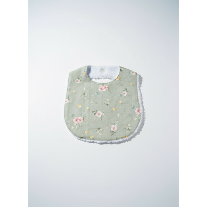 Layette Linen Bib – Hedgerow Floral