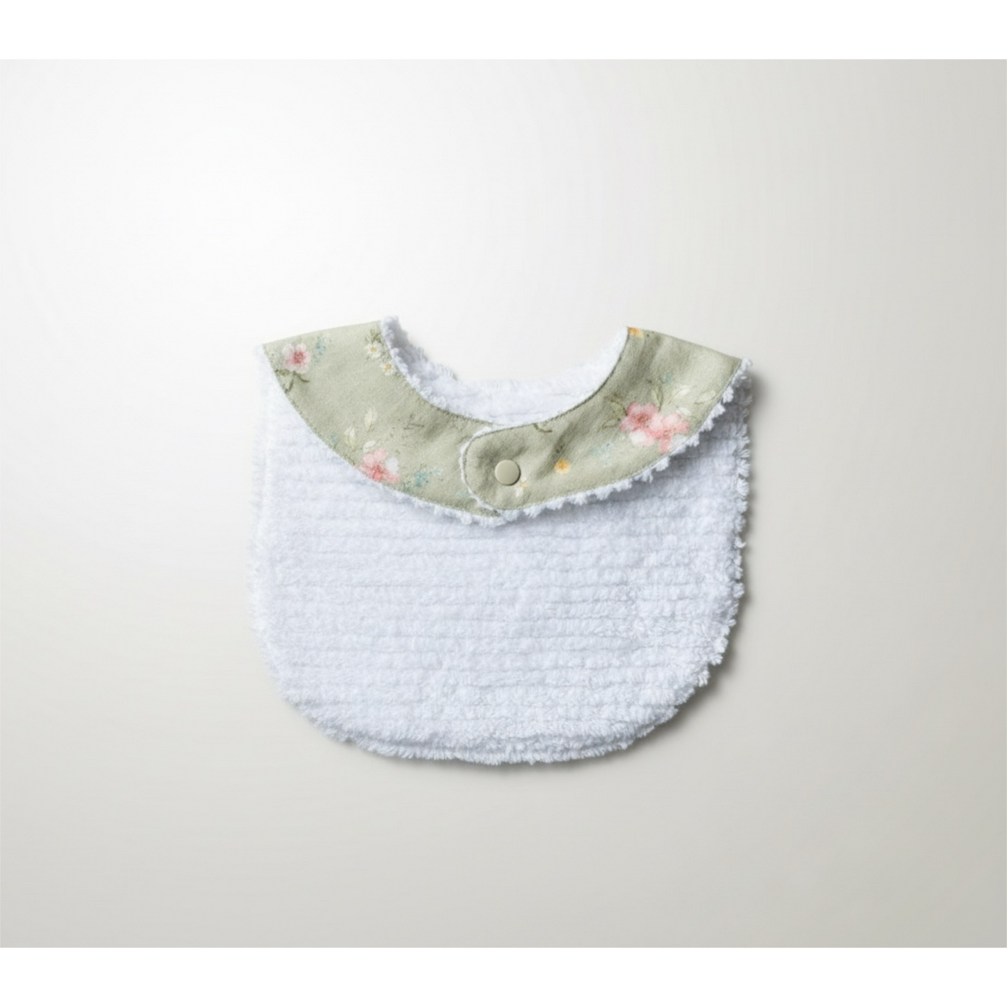 Layette Linen Bib – Hedgerow Floral