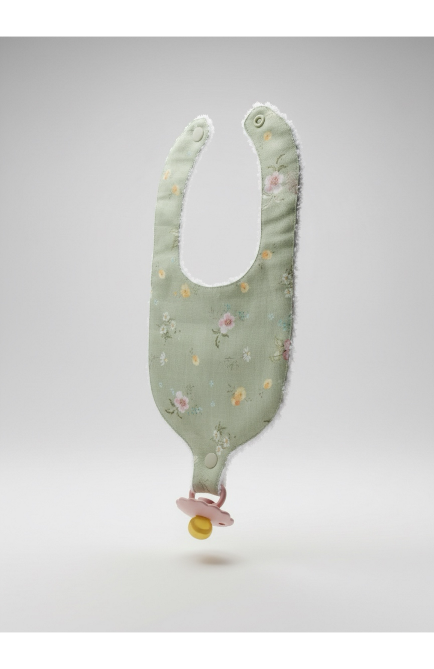 Soothe & Snap Pacifier Bib – Hedgerow Floral