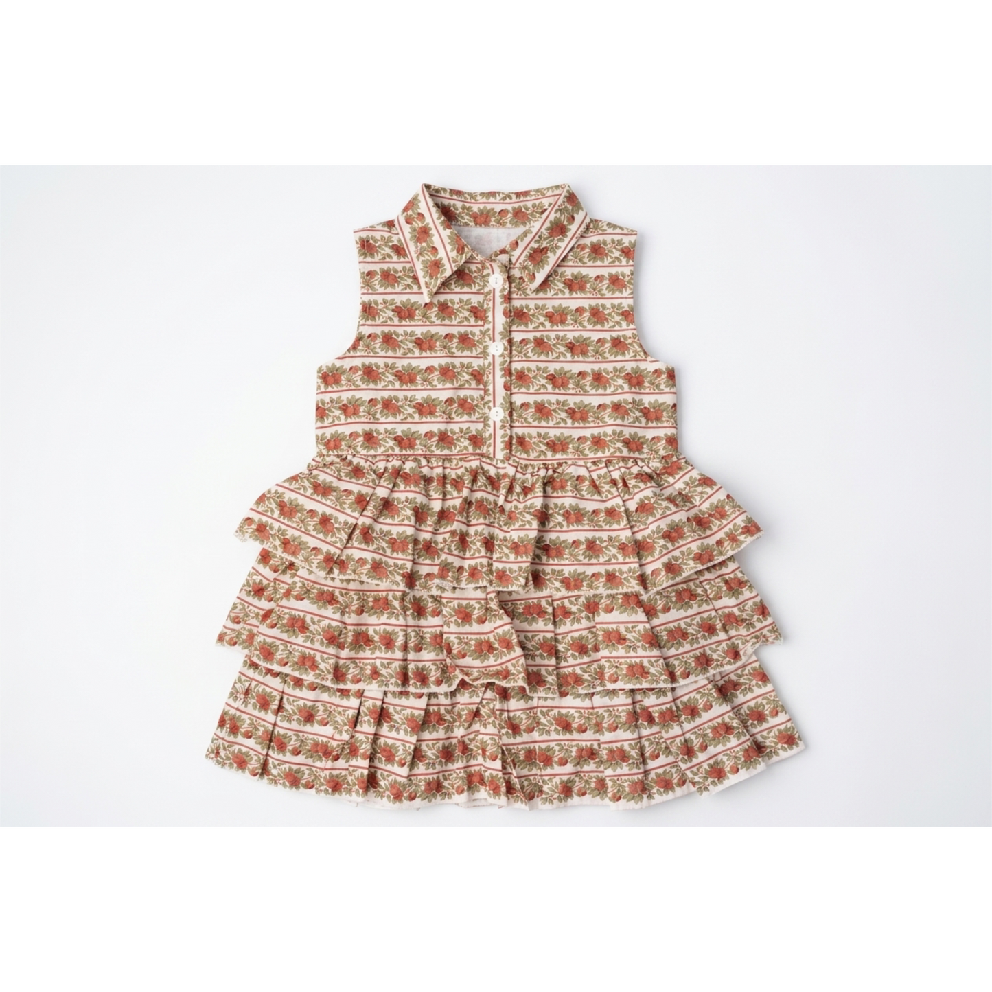 Antoinette Dress- Crimson Harvest