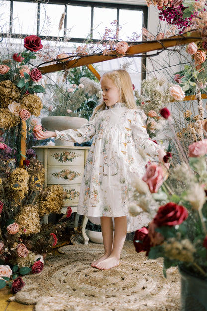 Aoki Dress-Bramble Rabbit | Long Sleeve