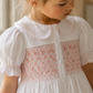 Camellia Smocked Dress | Heirloom Peach