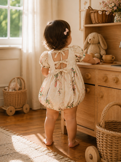 Elodie Bubble Ivory Botanical