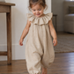 Marlowe Linen Romper | Antique Oat