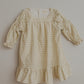Fiona Dress- Blush Vine Stripe