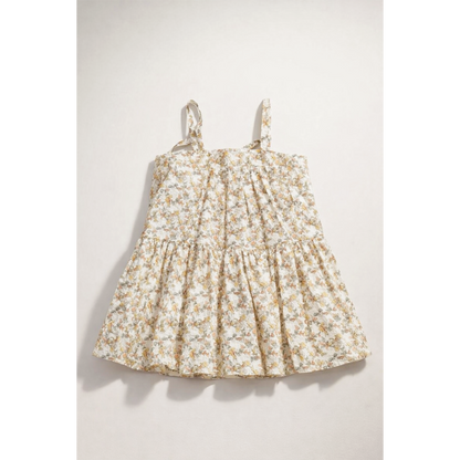 Floral dress on a white background