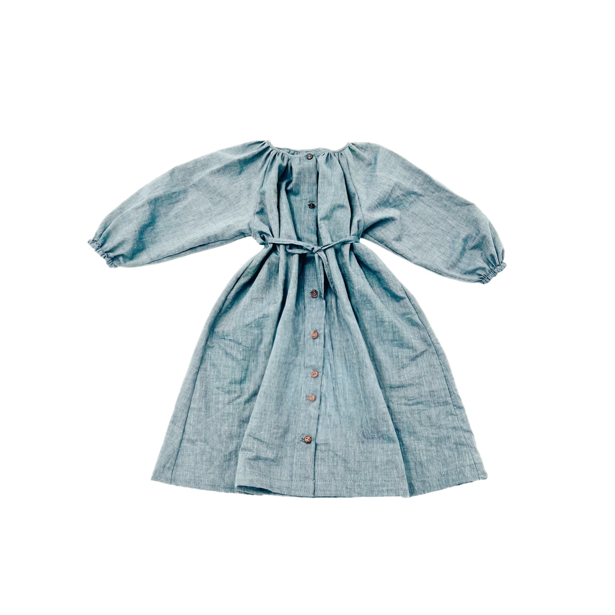 Joolie Shirt Dress-Chambray
