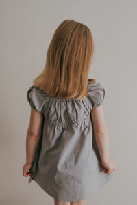 The Kennedi Dress- Muted Purple| Short Sleeve