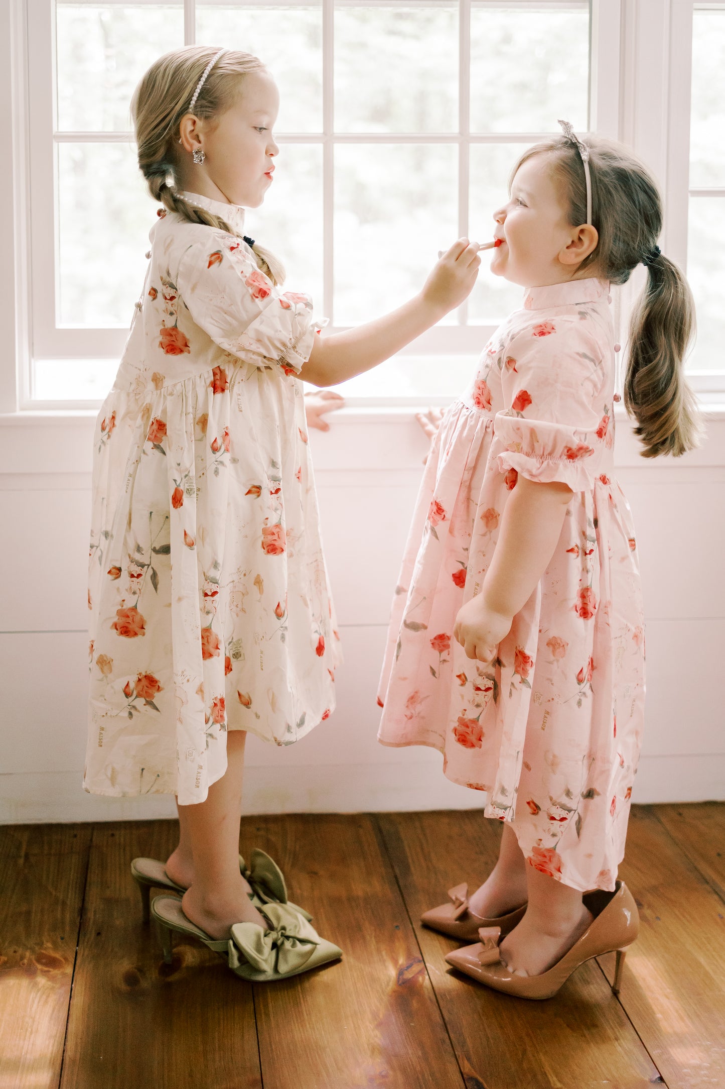 The Madeleine Dress-Blush Rose