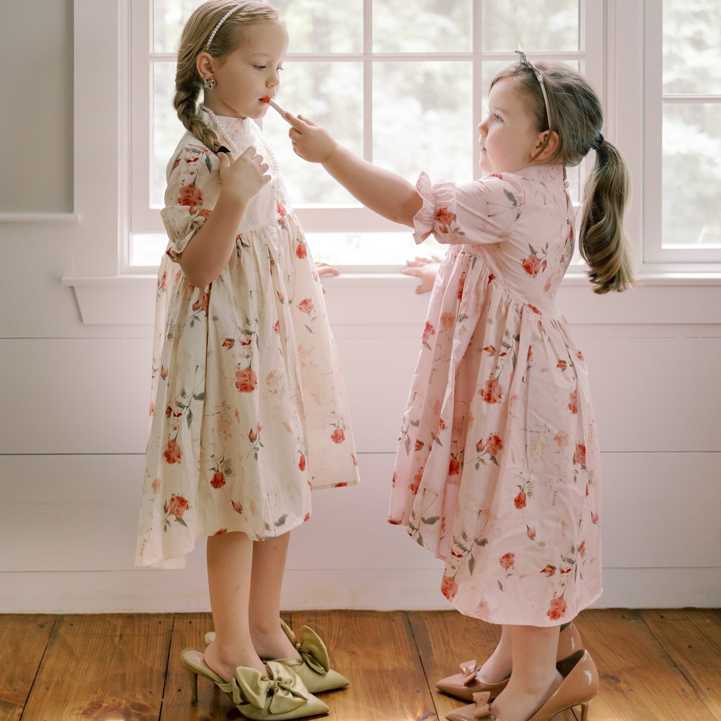 The Madeleine Dress-Blush Rose
