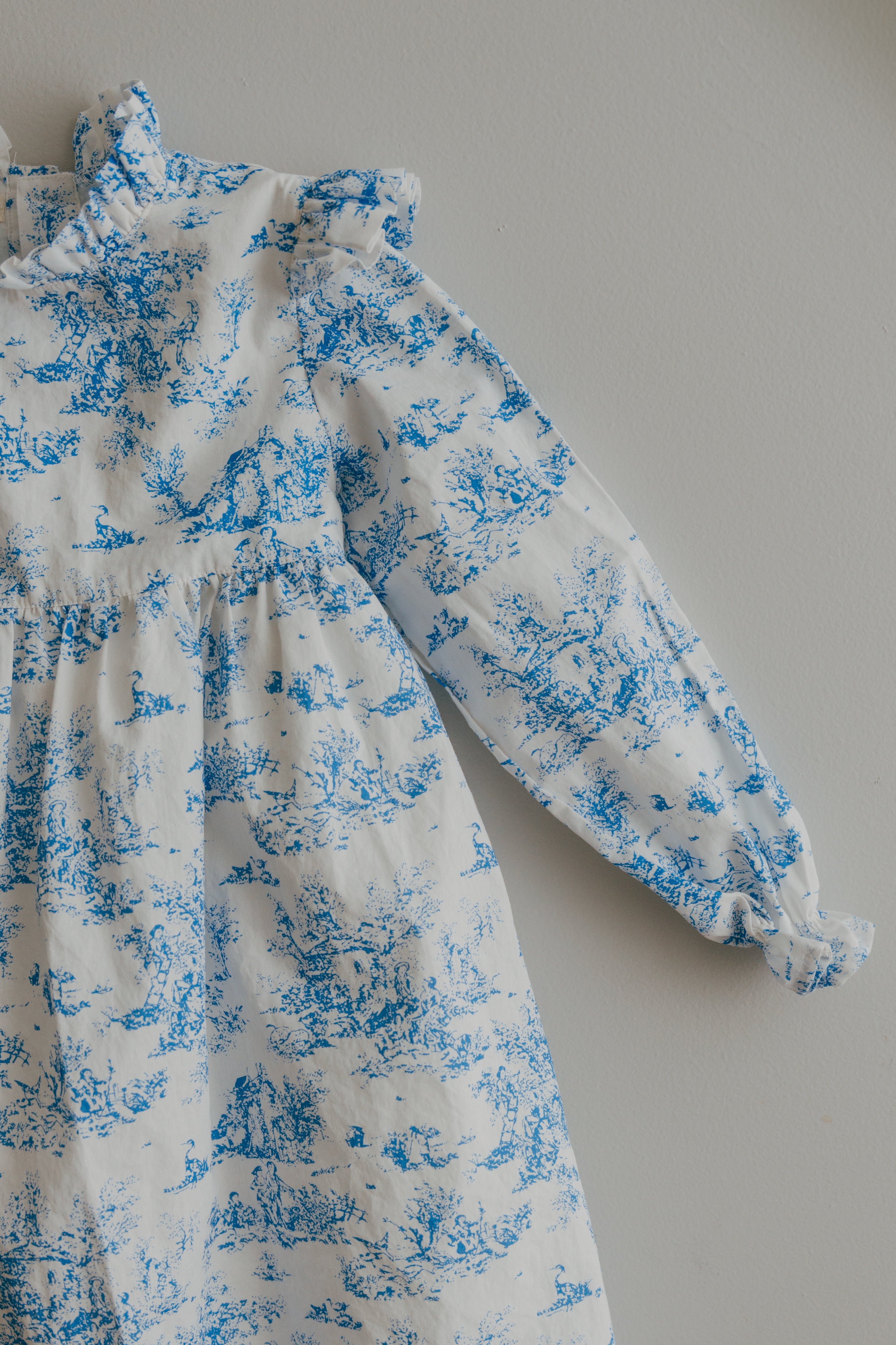 Aoki Dress-BLUE TOILE