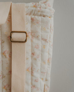 Quilted Floral Rucksack- Spring Petals