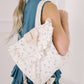 Eloise Quilted Backpack | Vintage Petite Blue