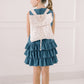 Eloise Quilted Backpack | Vintage Petite Blue
