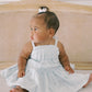 Hikari Pintuck Dress | Powder Blue