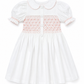 Camellia Smocked Dress | Heirloom Peach