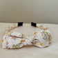 Three Little Bows Headband- Golden Blossom