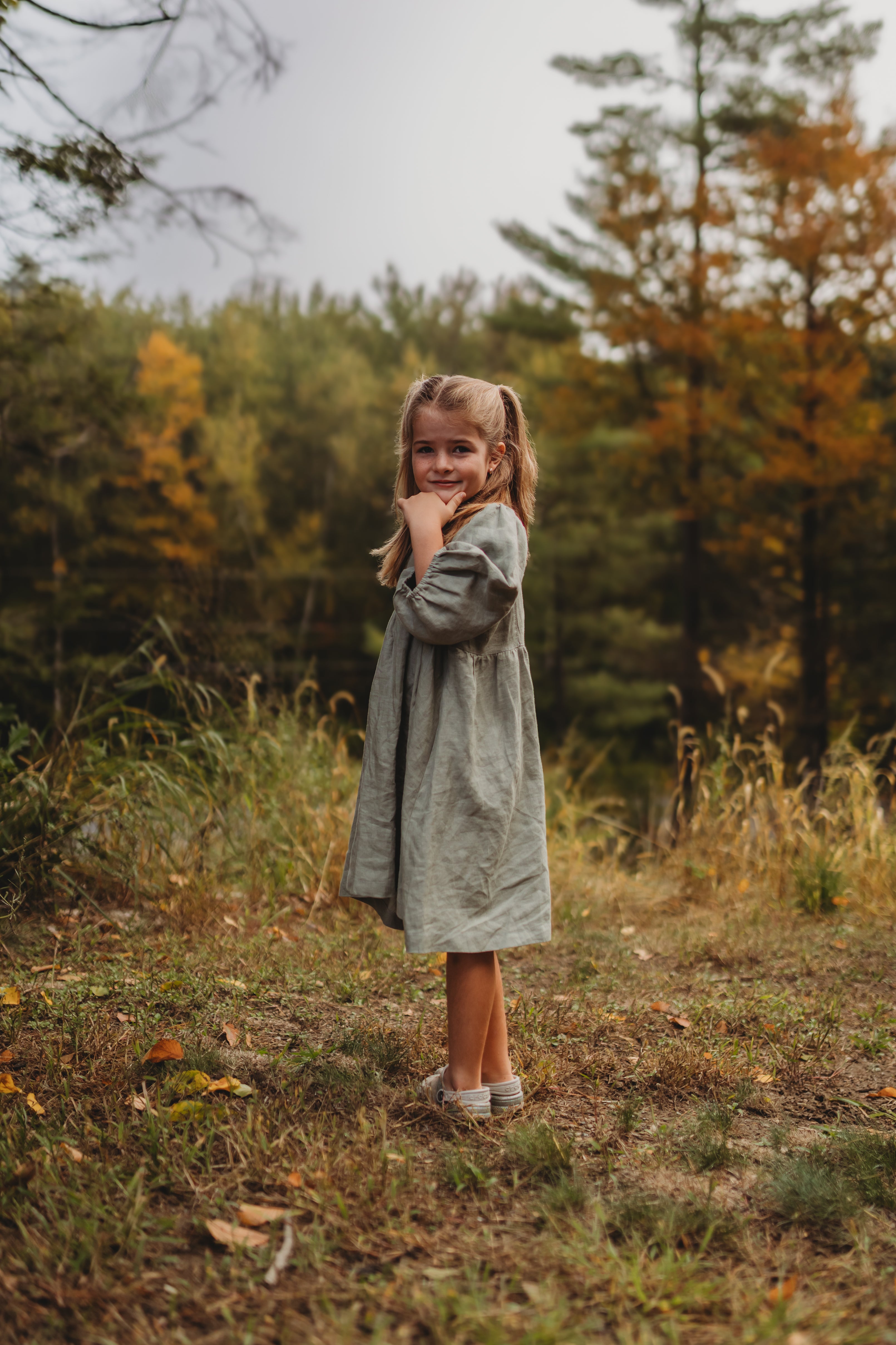 Willow Dress- Sage Green