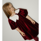 Rosemoor Dress |  Winterberry Red  Cotton Velvet