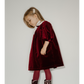 Rosemoor Dress |  Winterberry Red  Cotton Velvet