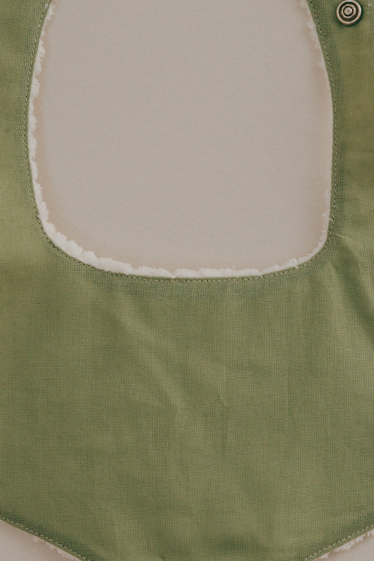 Soothe & Snap Pacifier Bib- Olive Grove