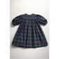 Plaid dress on a white background