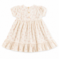 Floral dress on a white background