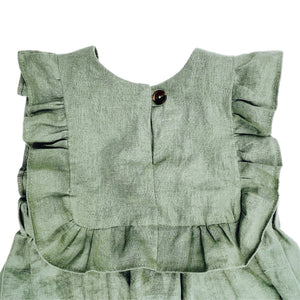 Sofiya Pinafore Ruffled Dress